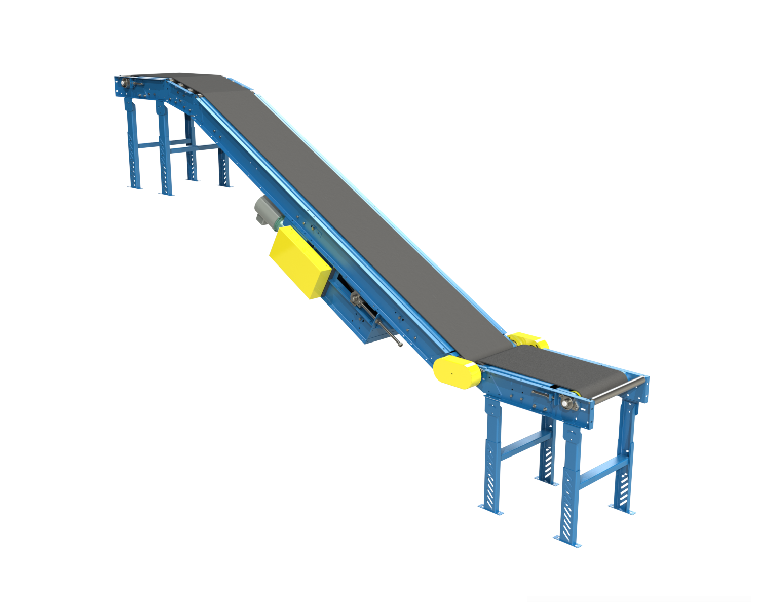 FTFSB - Slider bed inclined belt conveyor