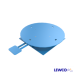 Model LPT is a heavy duty turntable that can be used for loading or unloading pallets, tote pans and boxes. In assembly or repair operations it provides convenient access to all sides of the equipment.
