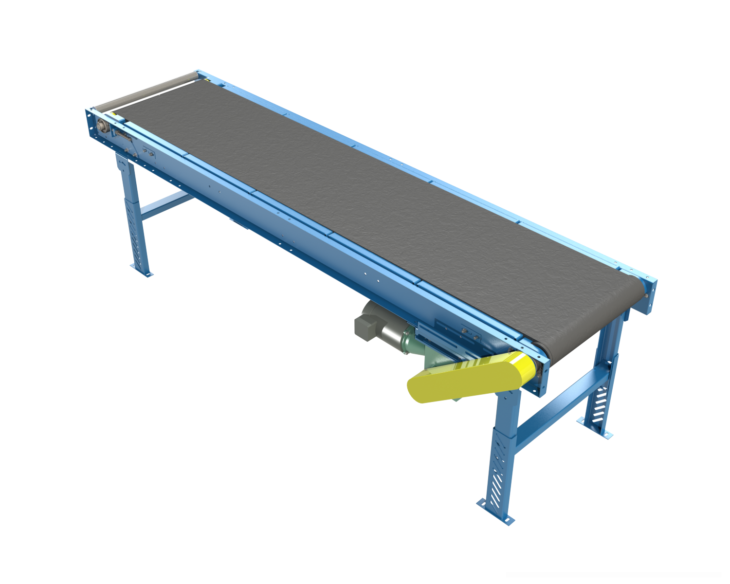 MDCS channel frame slider bed belt conveyor