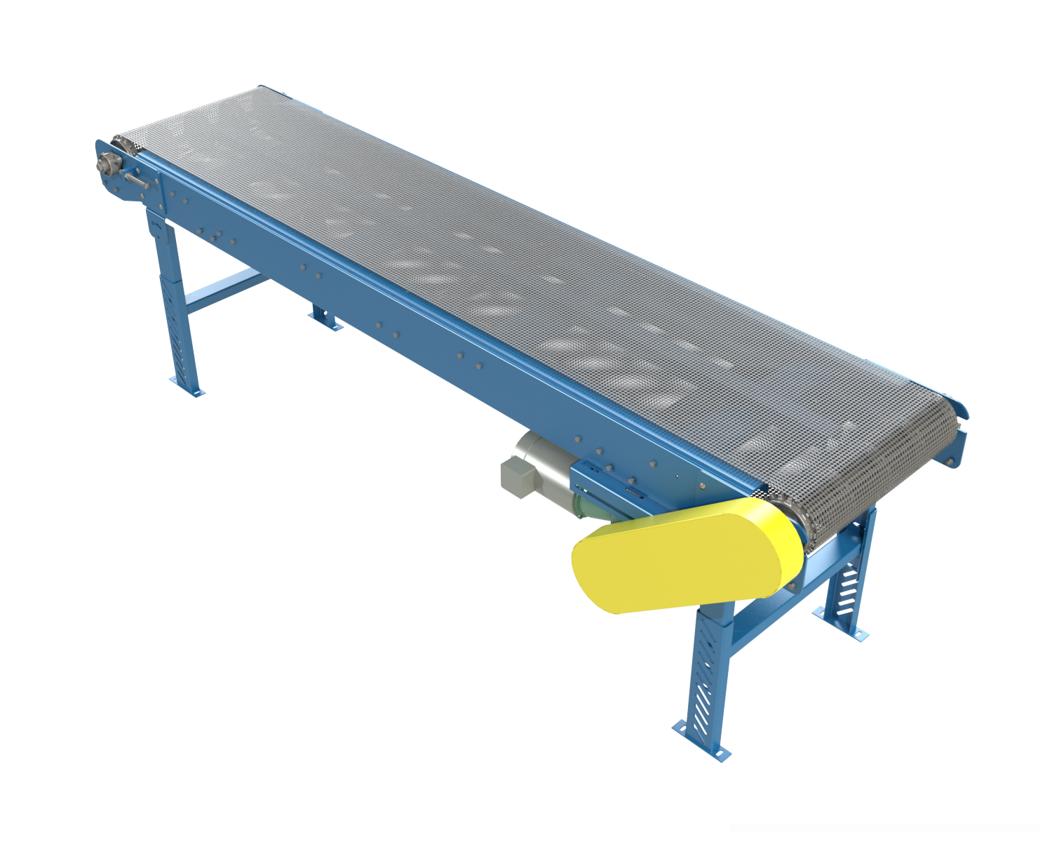 MDSWM - flat wire mesh slider bed belt conveyor