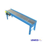 Model ZPLR19 is a medium duty, zero pressure accumulation conveyor which can provide accumulation of light to medium weight loads with no back pressure. These units come equipped with zone control logic with easy set-up for cascade or slug release modes .