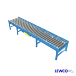 Model ZPLR26 is a heavy duty, zero pressure accumulation conveyor which can provide accumulation of heavier loads with no back pressure. These units come equipped with zone control logic with easy set-up for cascade or slug release modes. This conveyor offers the same features of our BDLR25, with the added benefit of rugged, heavy wall rollers.