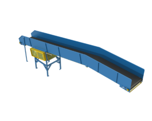 LEWCO Parcel Handling Belt Conveyor