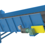 Large Baler Feed Belt Conveyor from LEWCO, Inc.