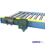 Chain Driven Live Roller Conveyor with Direct Drive Roller Mounted Speed Reducer
