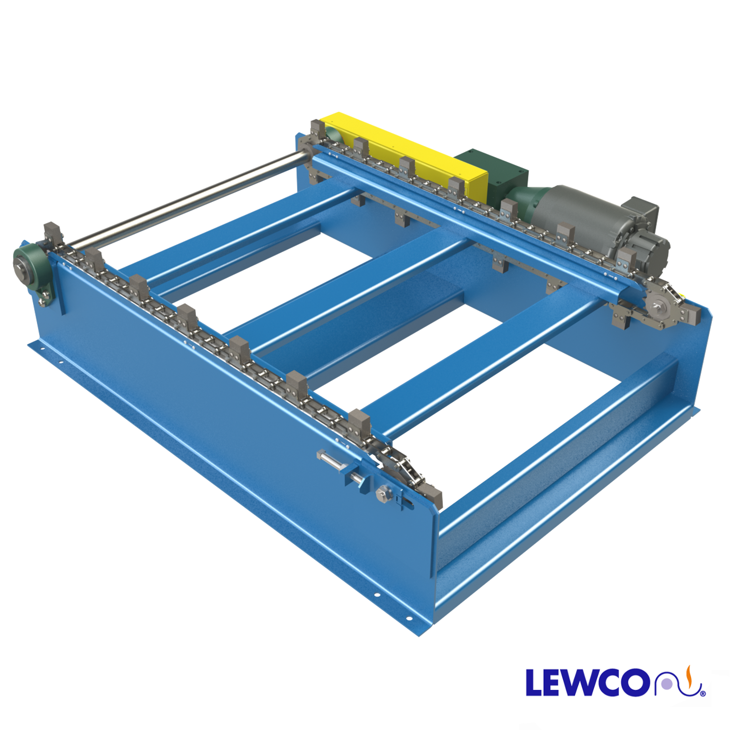 Drag Chain Conveyor With Staggered Strand Ends Lewco - vrogue.co