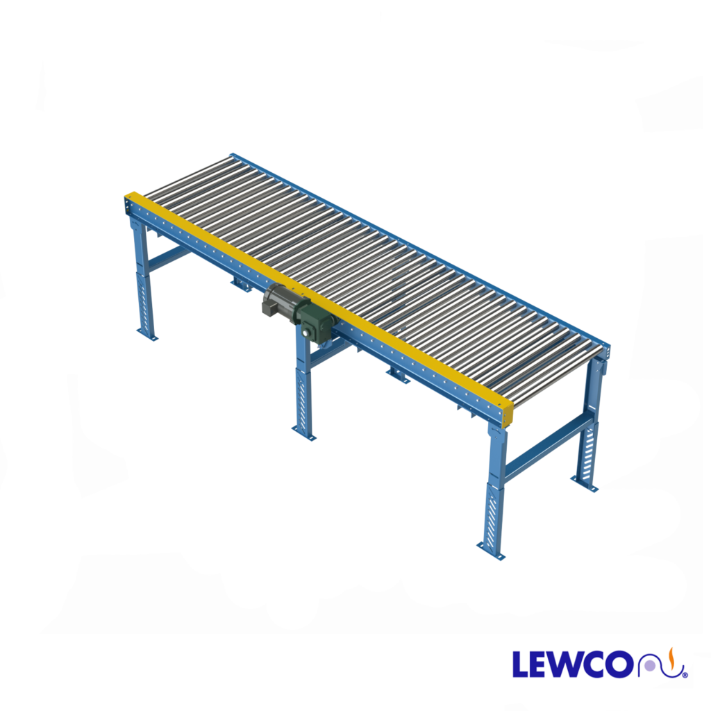 PLV19 POLYV DRIVEN ROLLER CONVEYOR Lewco Conveyors