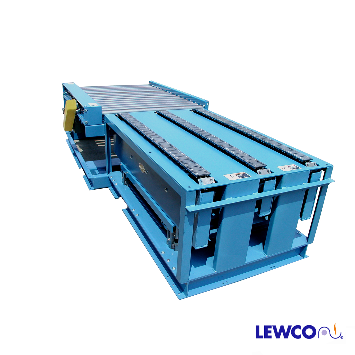 Attachment Chain Conveyor With Chain Slats – Lewco Conveyors