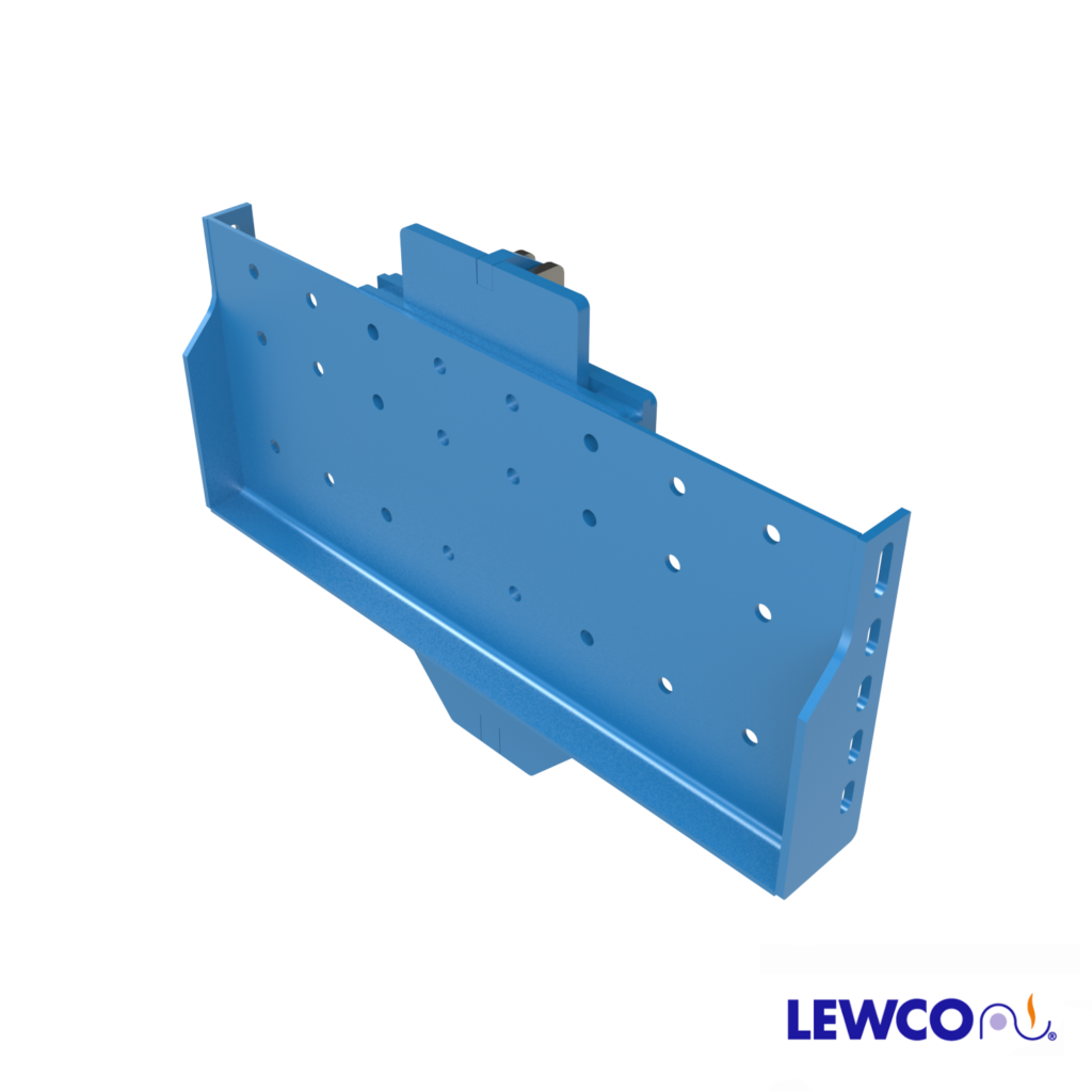 Model PUBS1 pop up blade stop can be used to hold product on a gravity conveyor line prior to a work area. It can also be used with an RB or RBB roller brake as part of an escapement mechanism.