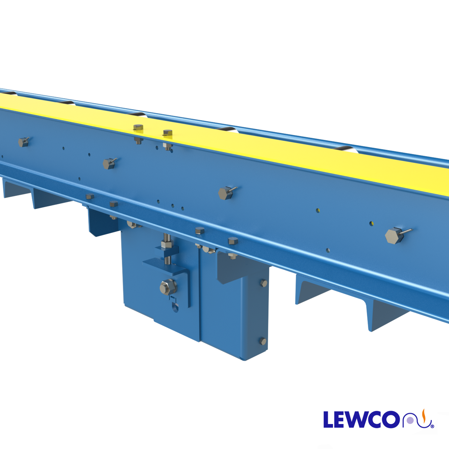 Single Strand Chain Driven Roller with 2.5″ Diameter Rollers and
