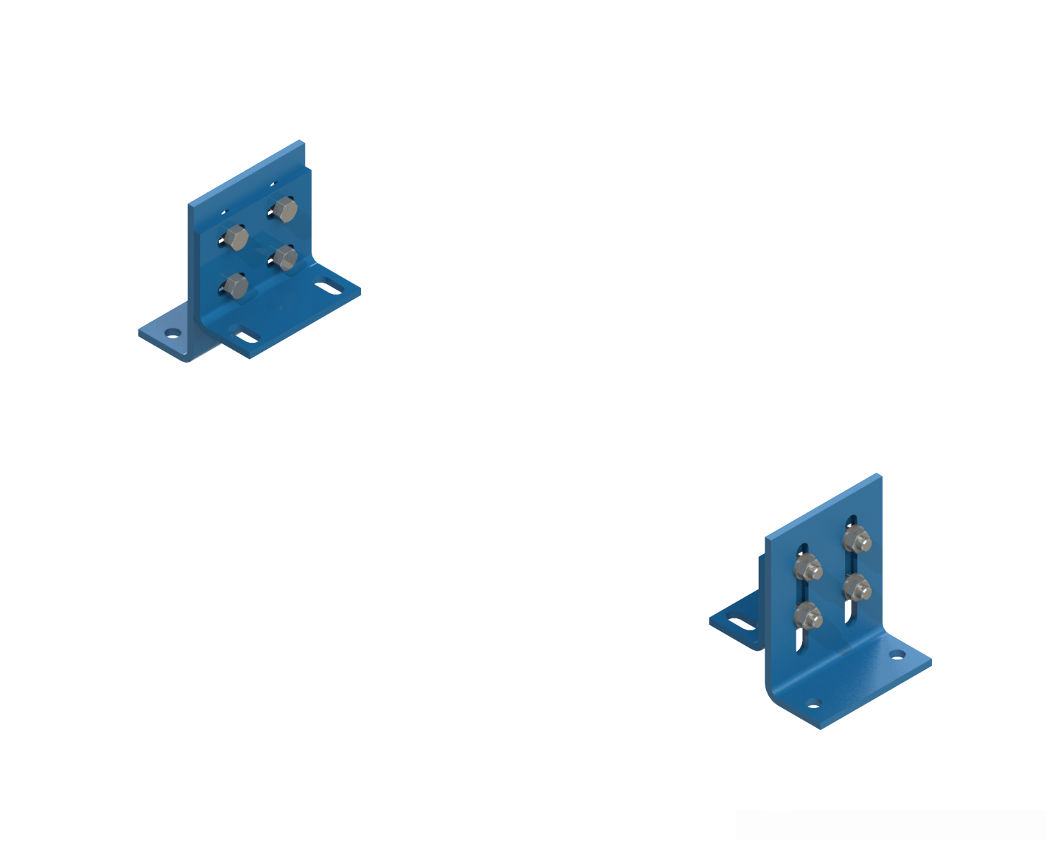 SPL model medium duty, stationary, low profile supports are easily adjusted and anchored. These supports are ideal for applications that require the conveyor to sit low to the floor.