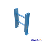 SPSJ6 model heavy duty, structural steel, stationary jack bolt style floor supports are easily adjusted and anchored. These supports feature a fixed top pivot plate for applications requiring the movement of heavy loads.