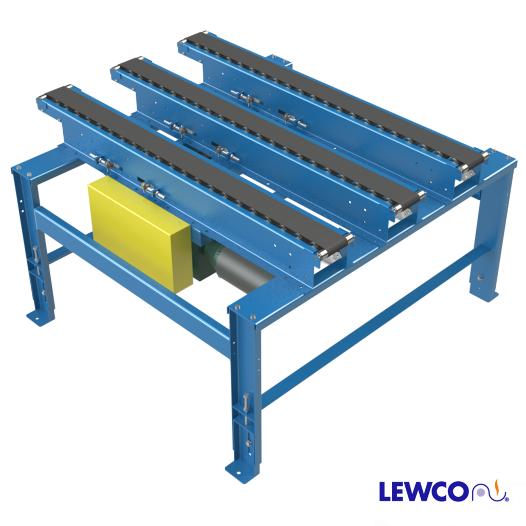 HDRB25 – HEAVY DUTY ROLLER BED WITH 2.50″ DIAMETER ROLLERS - Lewco ...
