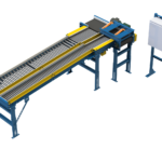 LEWCO Diverter Arms and Modular Plastic Belting Conveyor