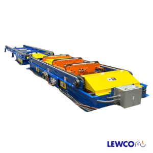 Multistrand Chain Conveyor with a 90-degree Pop-Up Transfer