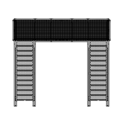 Conveyor Crossover, 2 Stair, CS20