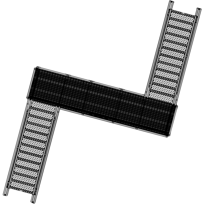 Conveyor Crossover, 2 Stair, CS21