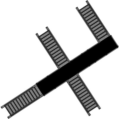 Conveyor Crossover, 4 Stair, CS40