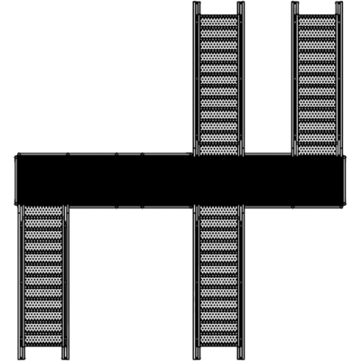 Conveyor Crossover, 4 Stair, CS43