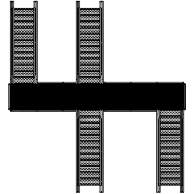 Conveyor Crossover, 4 Stair, CS45