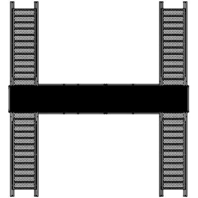 Conveyor Crossover, 4 Stair, CS46