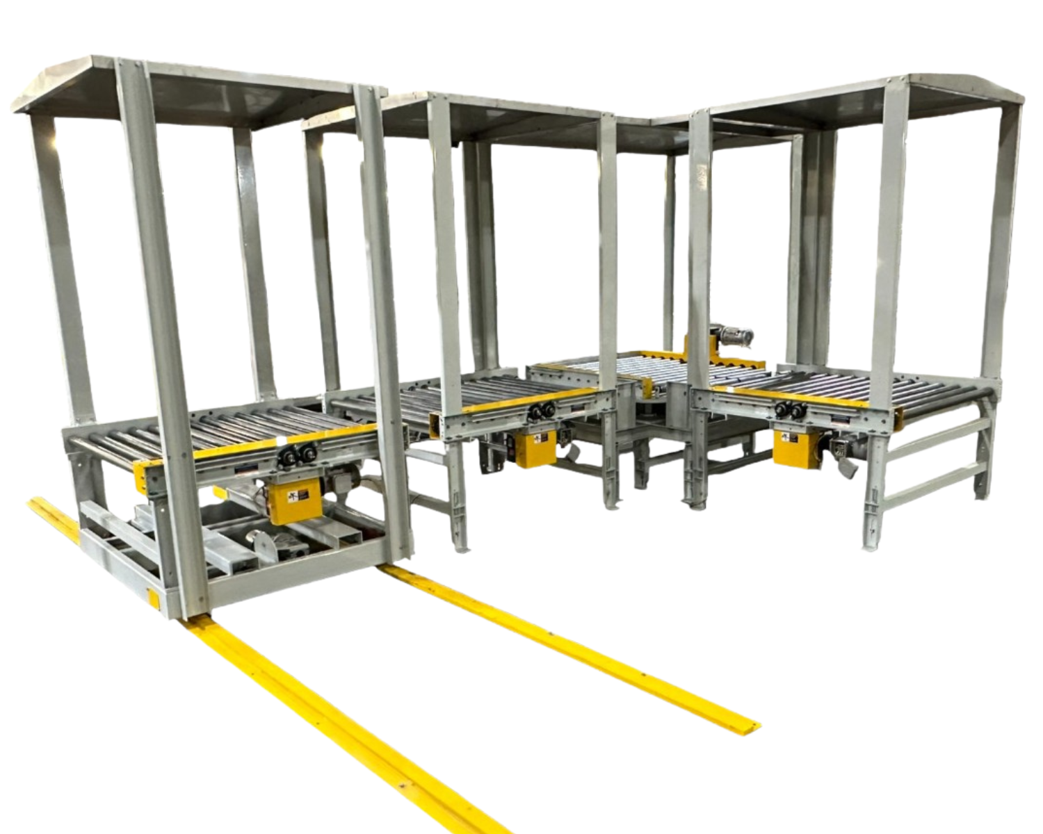 CDLR Turntable & Transfer Car Conveyor Cell for 4K lb. Pallets