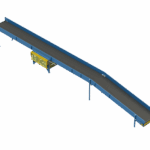 BELT CONVEYER RENDER