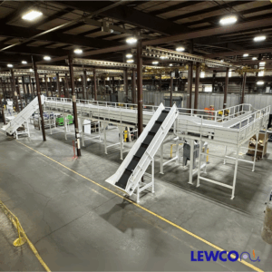 Belt Conveyor System for Cardboard Scrap
