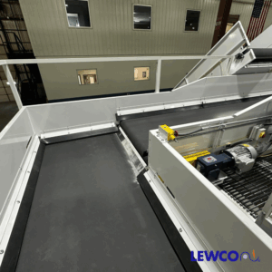 Belt Conveyor System for Cardboard Scrap