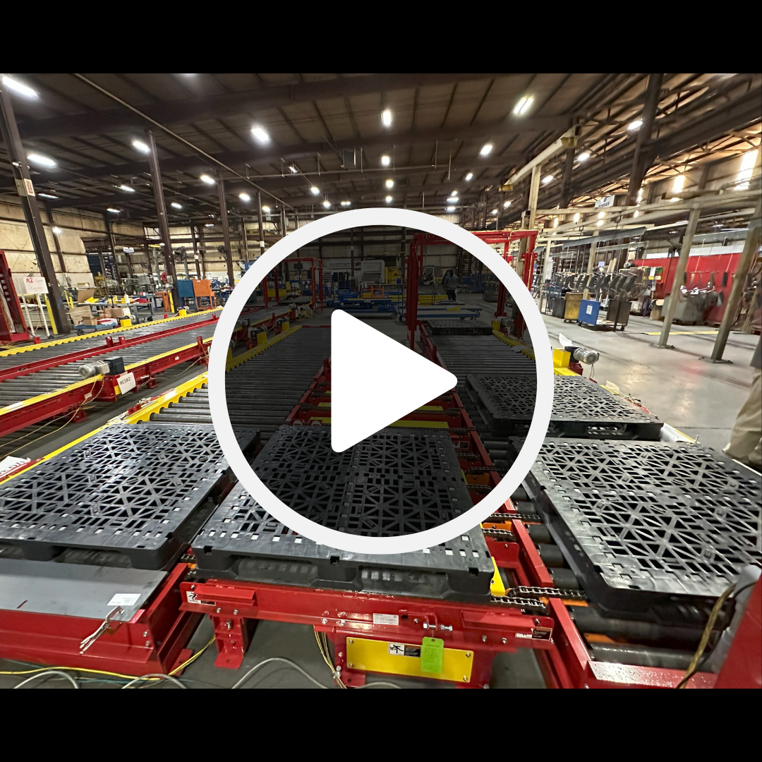 Conveyor System for Pallet Handling Video Thumbnail