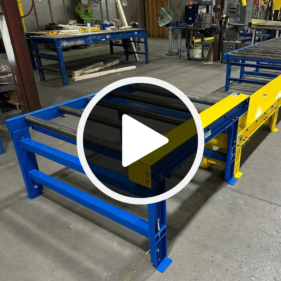 Powered Chain Driven Roller Conveyor