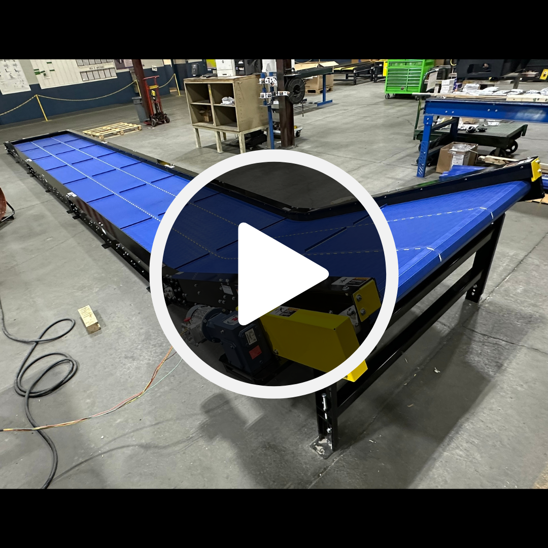 Belt Conveyor with Intralox Belt for Wood Scrap